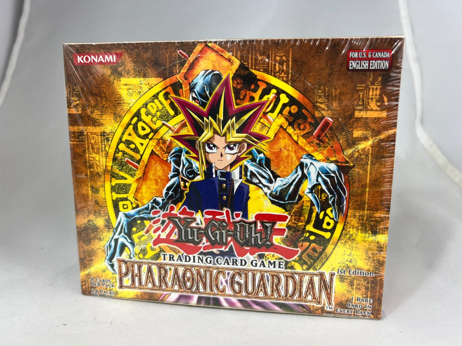 Yugioh 1st Edition Pharaonic Guardian Booster Box Sealed 24 Packs