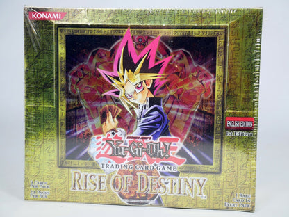 Yugioh 1st Edition Rise of Destiny Booster Box RDS Sealed 24 Packs Mint