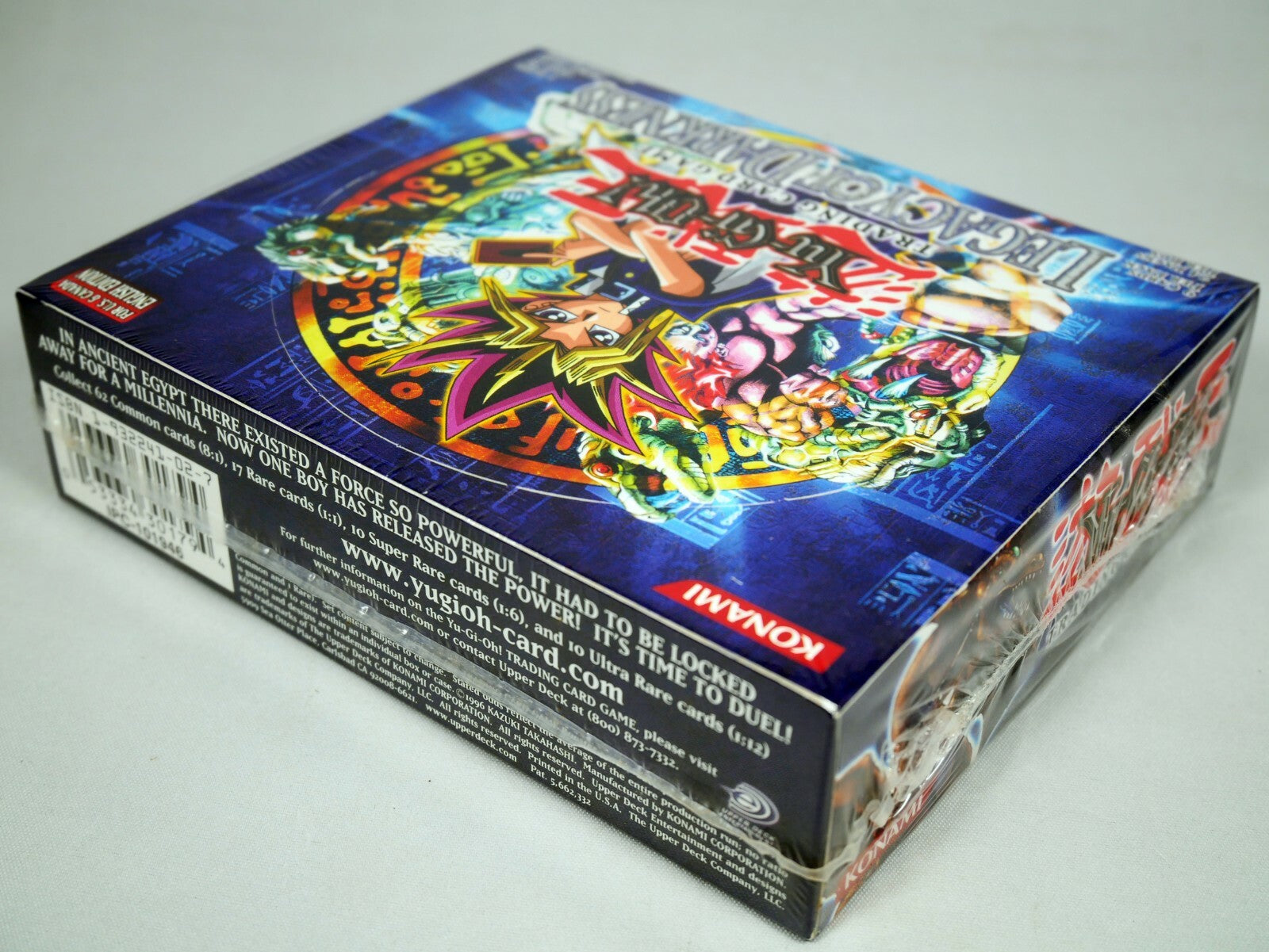 Yugioh Legacy of Darkness Booster Box LOD Unlimited Sealed 24 Packs Mint